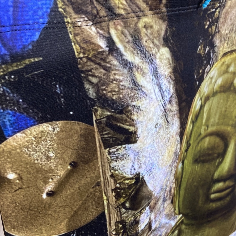 SOLD! Custom Buddha Tote - Picture 6 of 13